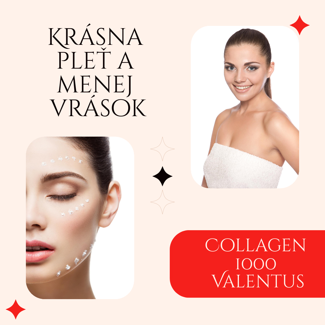 Krásna pleť a menej vrások collagen 1000